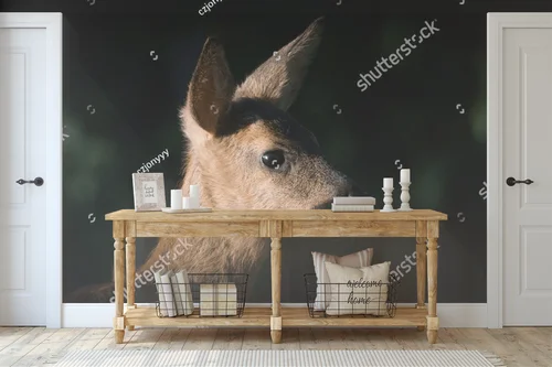 Blask natury: portret leśnej sarenki