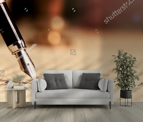 Elegancka kompozycja prawnicza w retro klimacie