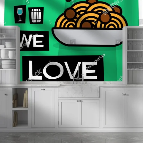 Retro Pasta: Artystyczna kompozycja kulinarnej pasji
