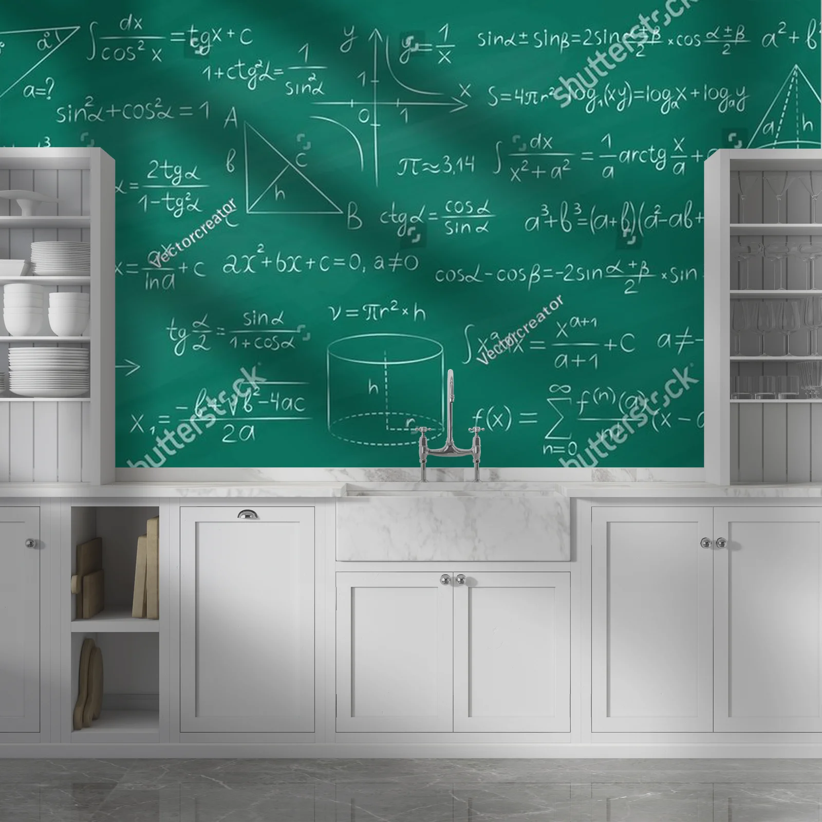 Inspirująca kompozycja matematycznych motywów
