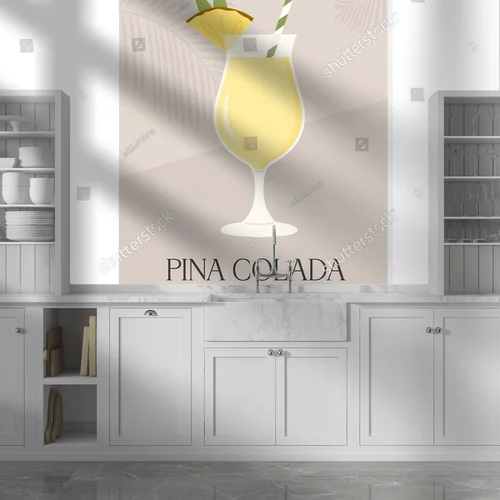 Letnie chwile z tropikalnym koktajlem Pina Colada