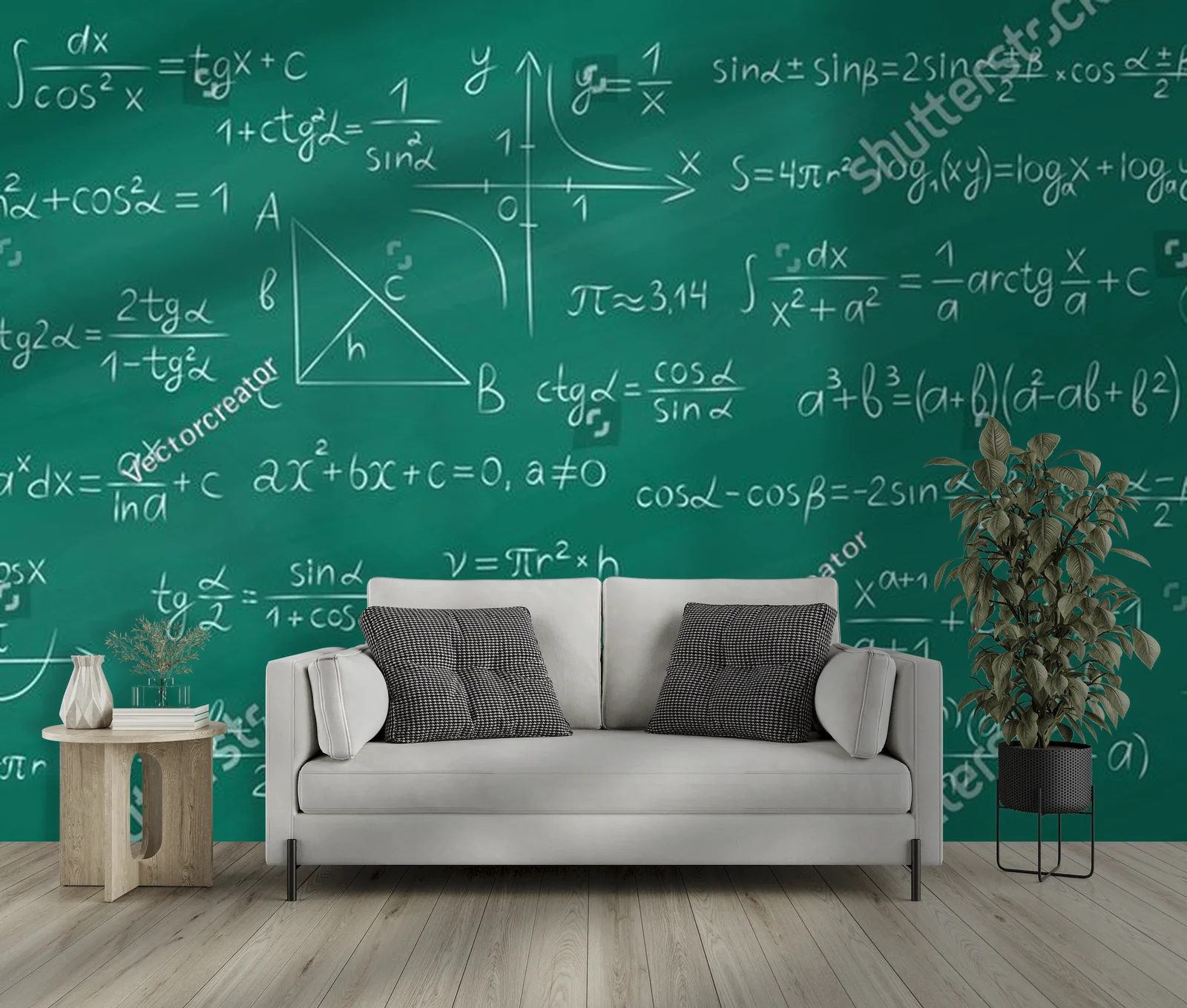Inspirująca kompozycja matematycznych motywów