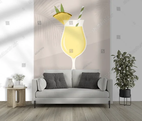 Letnie chwile z tropikalnym koktajlem Pina Colada