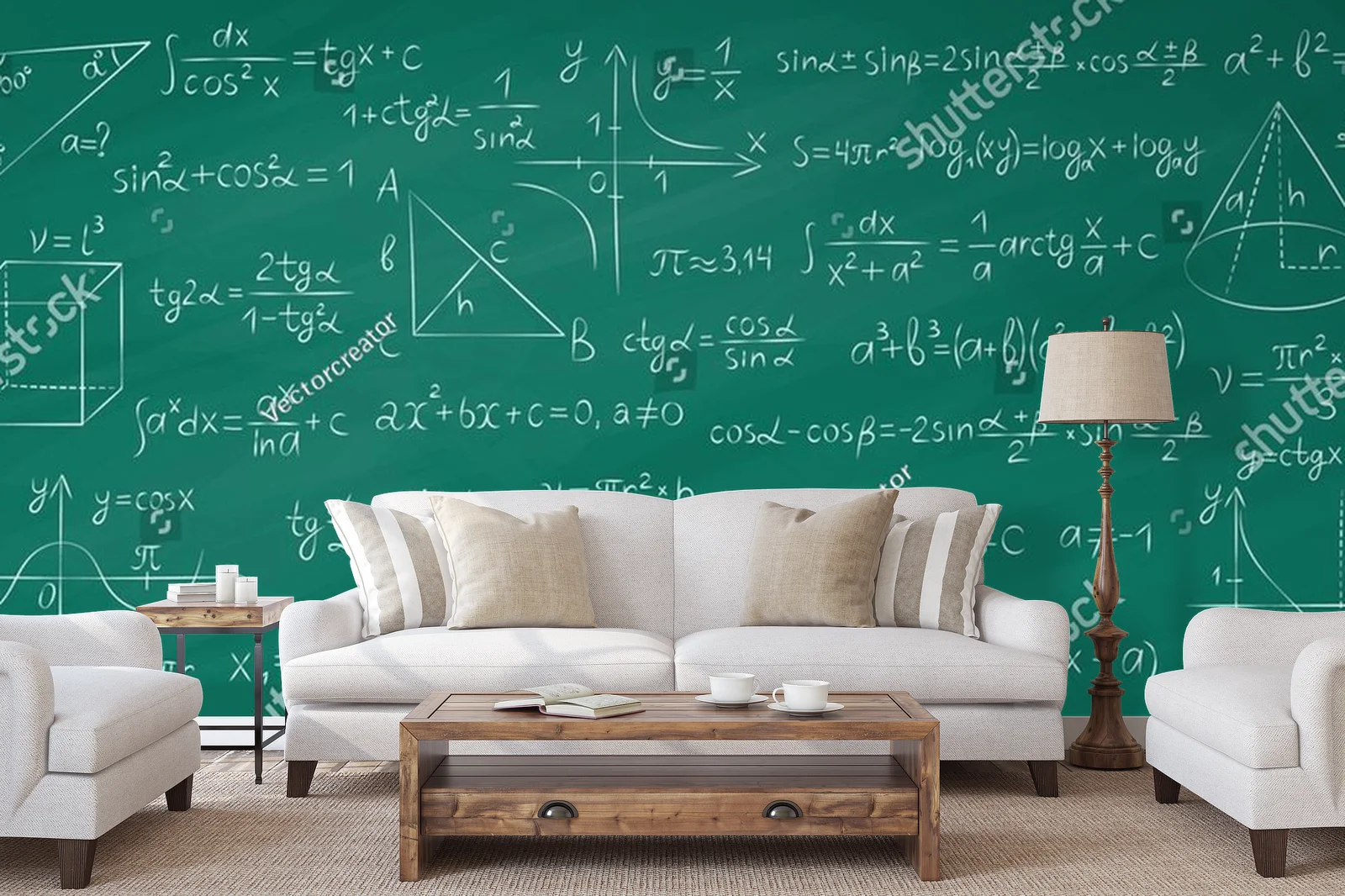 Inspirująca kompozycja matematycznych motywów