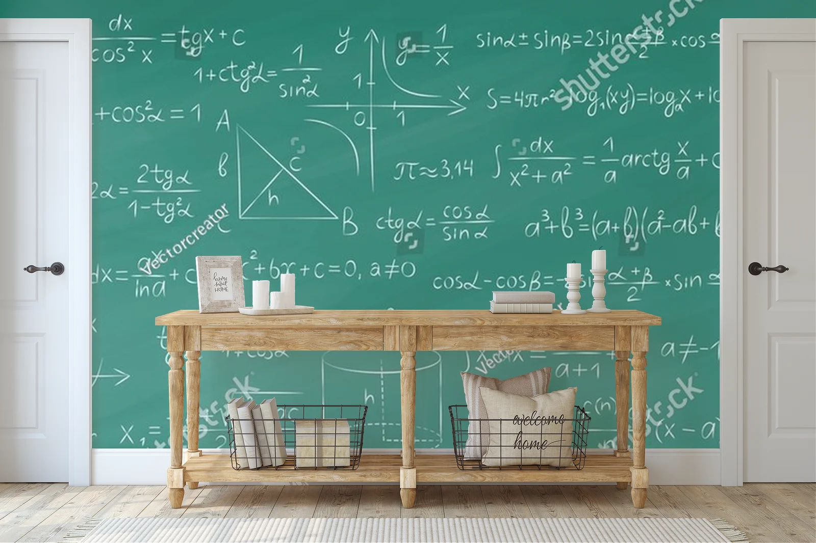 Inspirująca kompozycja matematycznych motywów
