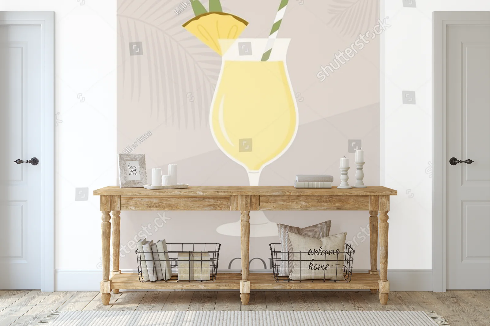 Letnie chwile z tropikalnym koktajlem Pina Colada