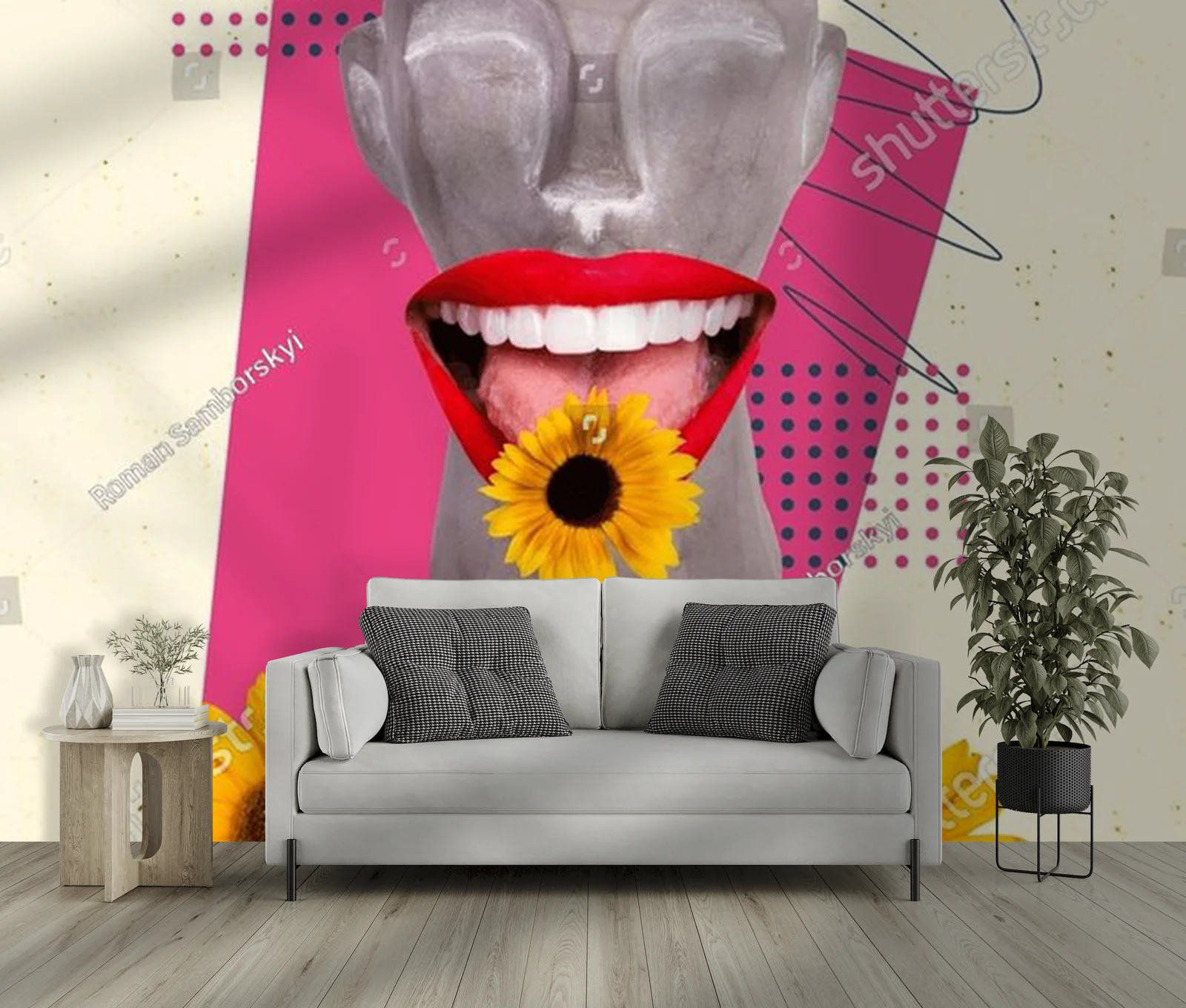 Surrealistyczny urok w wiosennych odcieniach