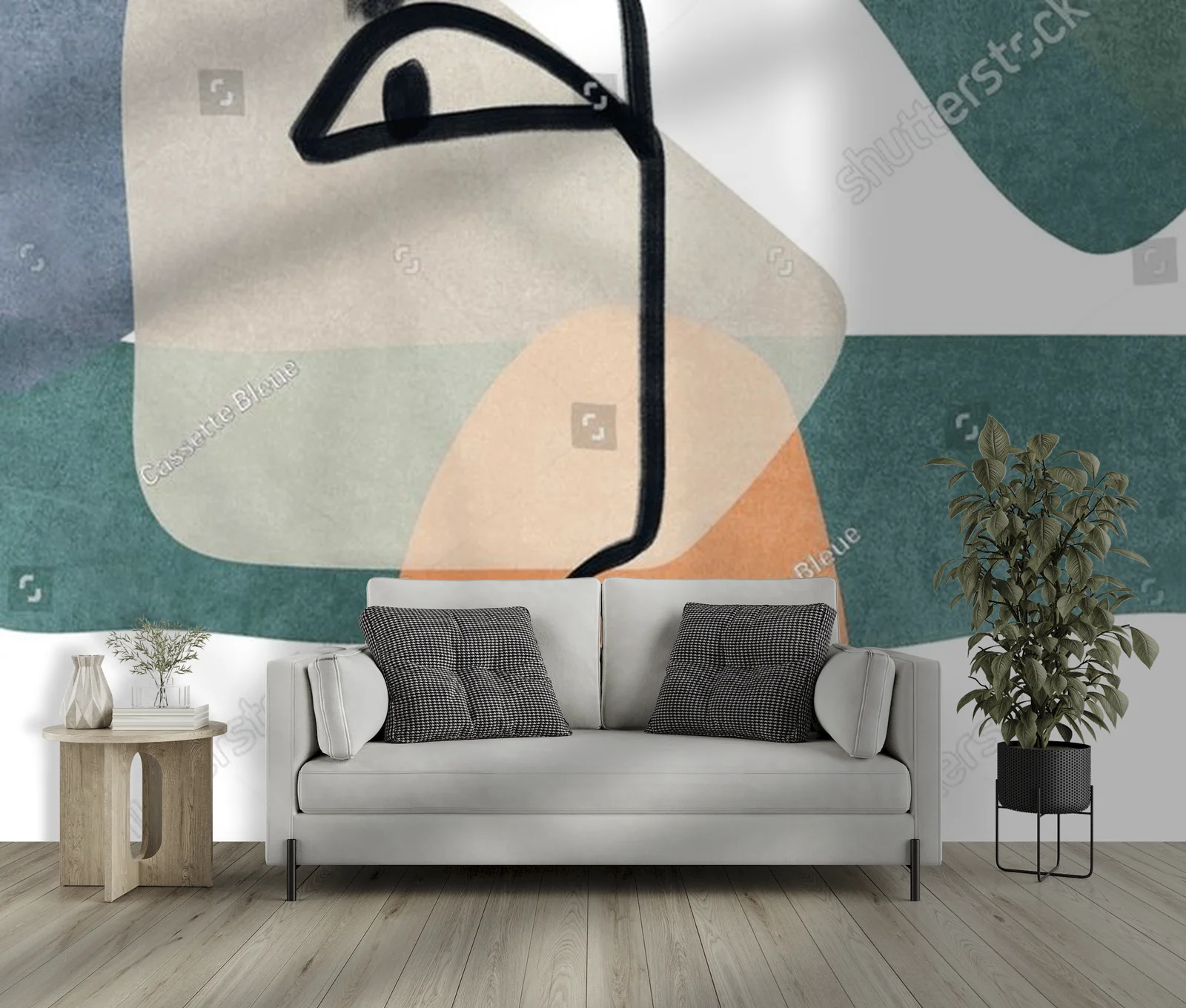 Elegancka sylwetka w minimalistycznym stylu