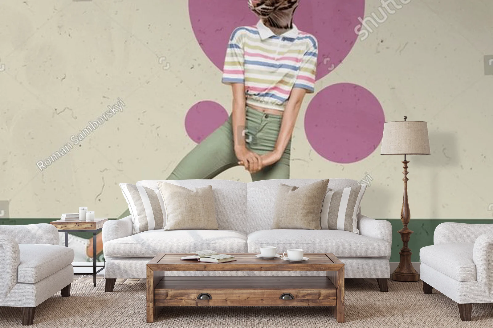 Tajemniczy portret w afrykańskich barwach