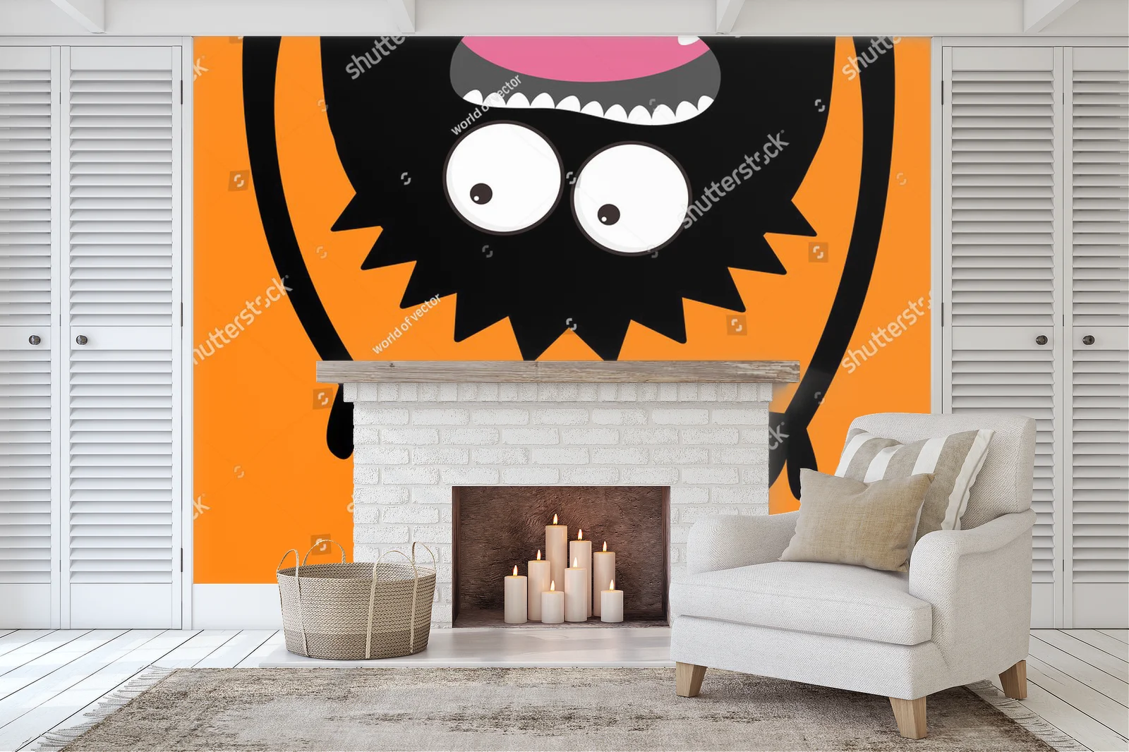 Urocze potwory w radosnej Halloweenowej atmosferze