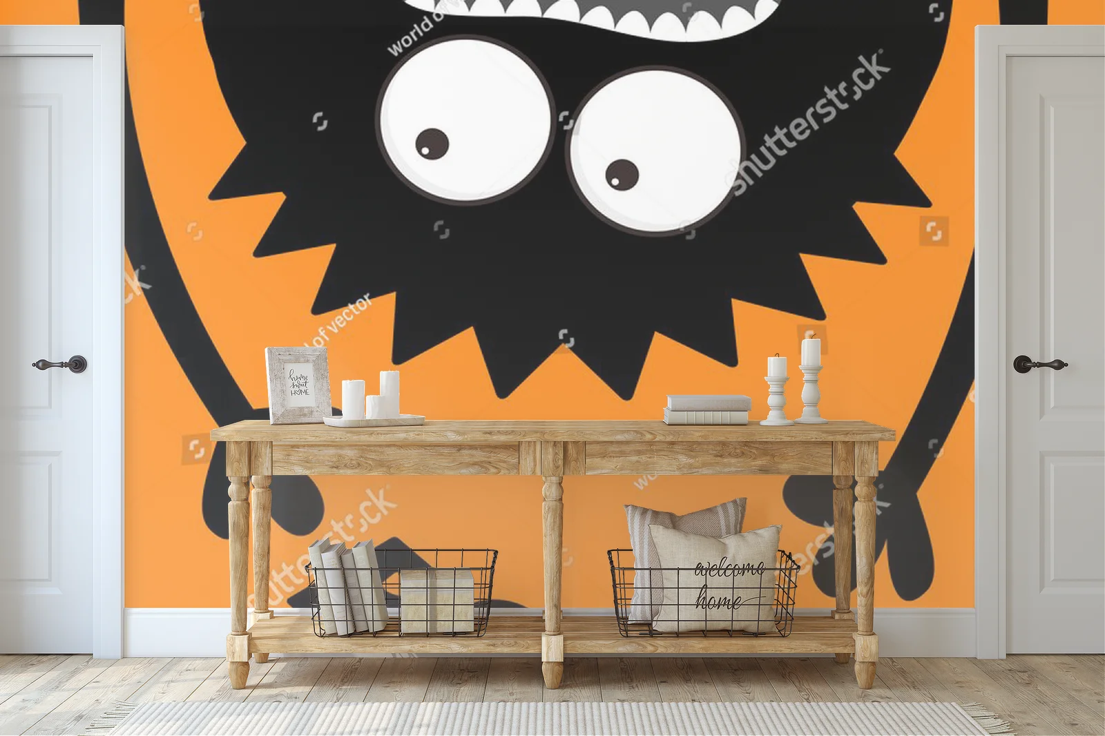 Urocze potwory w radosnej Halloweenowej atmosferze