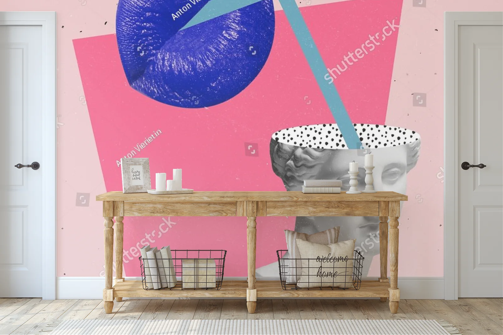 Funkcjonalna sztuka w pastelowych odcieniach