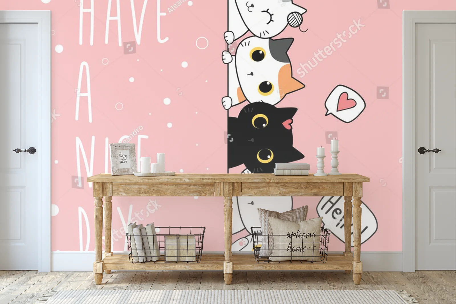 Urokliwe Kawaii Kocie Przyjaciółki w Pastelowych Barwach