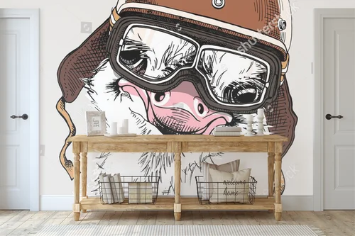 Fikcyjny wokół motocykli – humorystyczny strus!