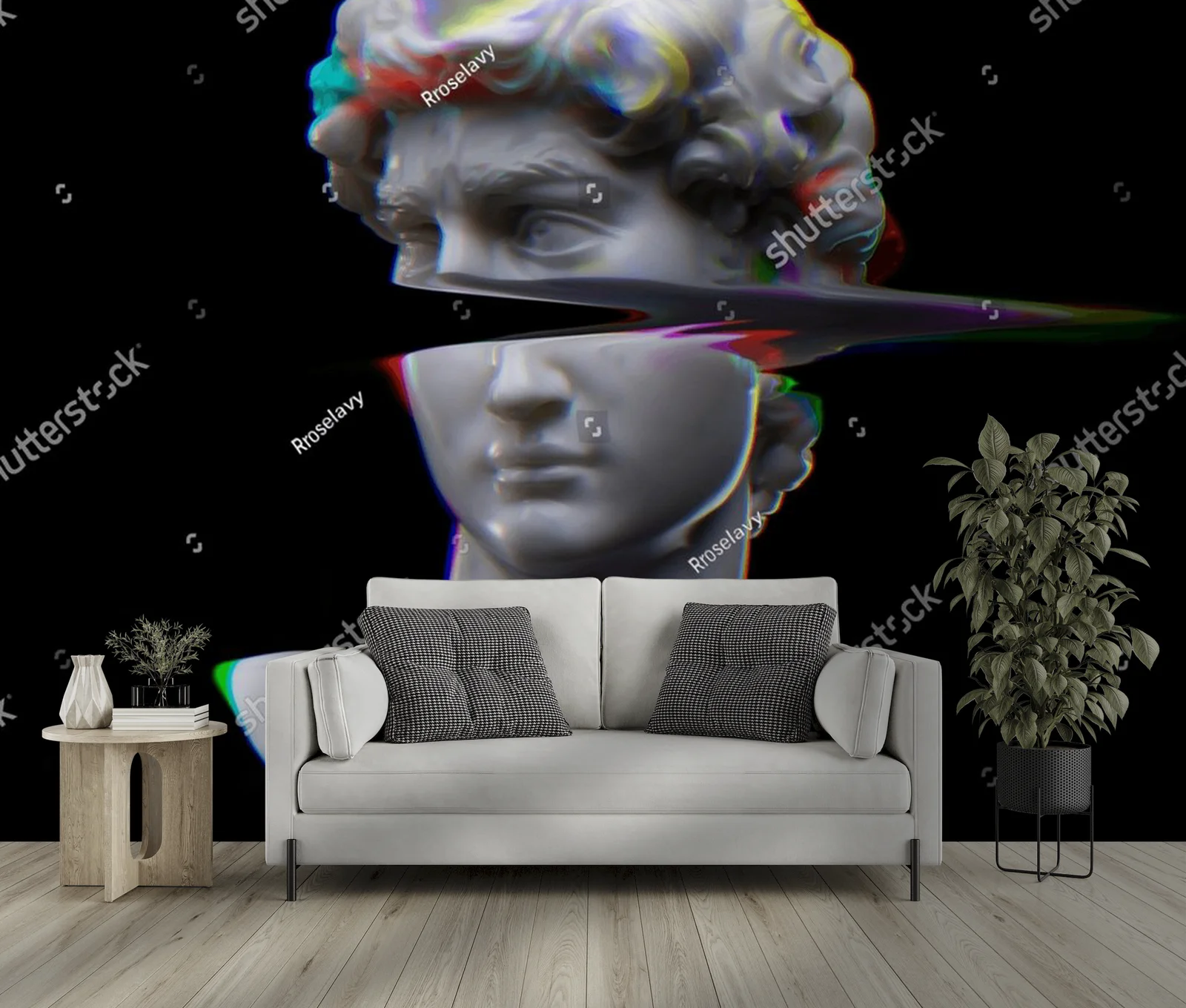 Corrupted Elegance: Abstrakcyjna Sztuka w Ciemności