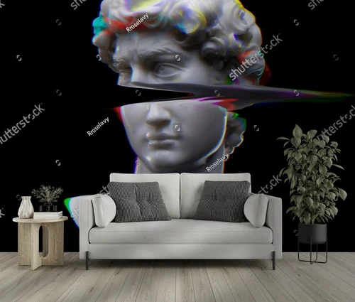 Corrupted Elegance: Abstrakcyjna Sztuka w Ciemności