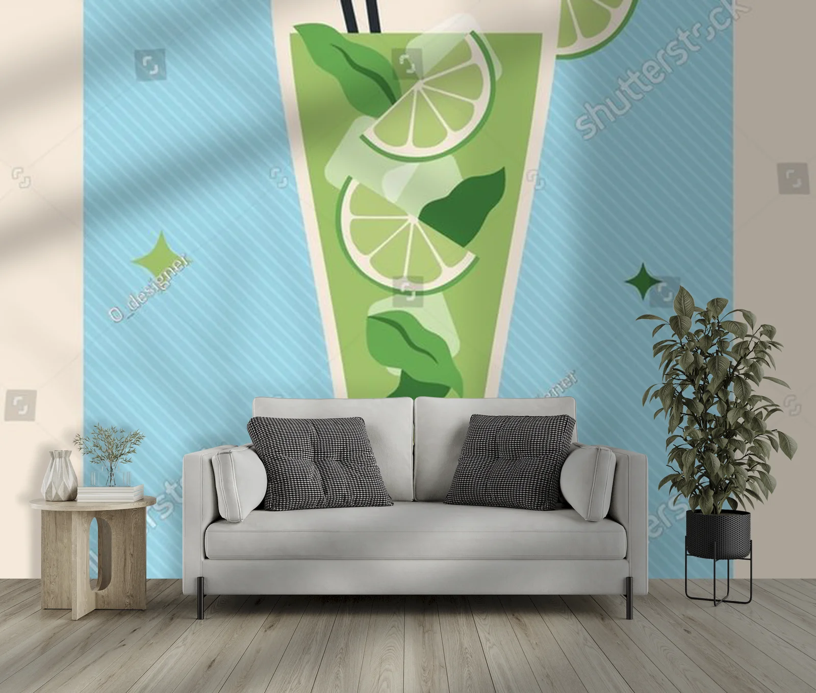 Urokliwe drinki w retro klimacie pełnym koloru