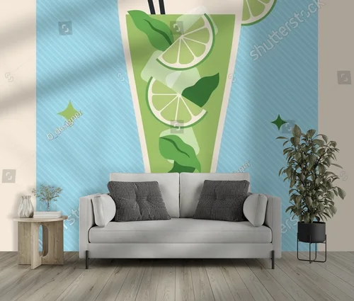 Urokliwe drinki w retro klimacie pełnym koloru