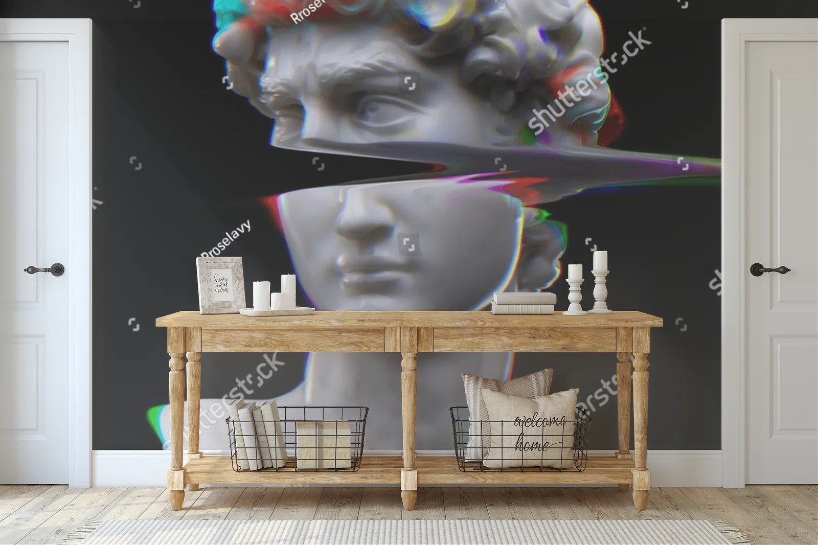 Corrupted Elegance: Abstrakcyjna Sztuka w Ciemności