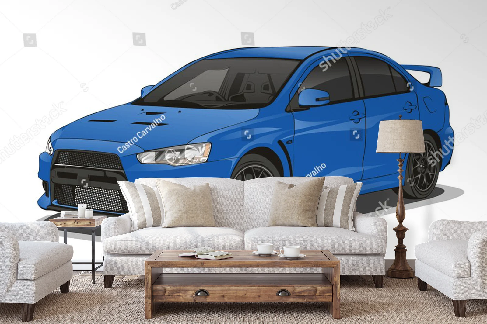 Elegancki sedan w nowoczesnym stylu