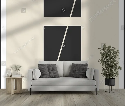 Geometryczne inspiracje w neutralnych odcieniach