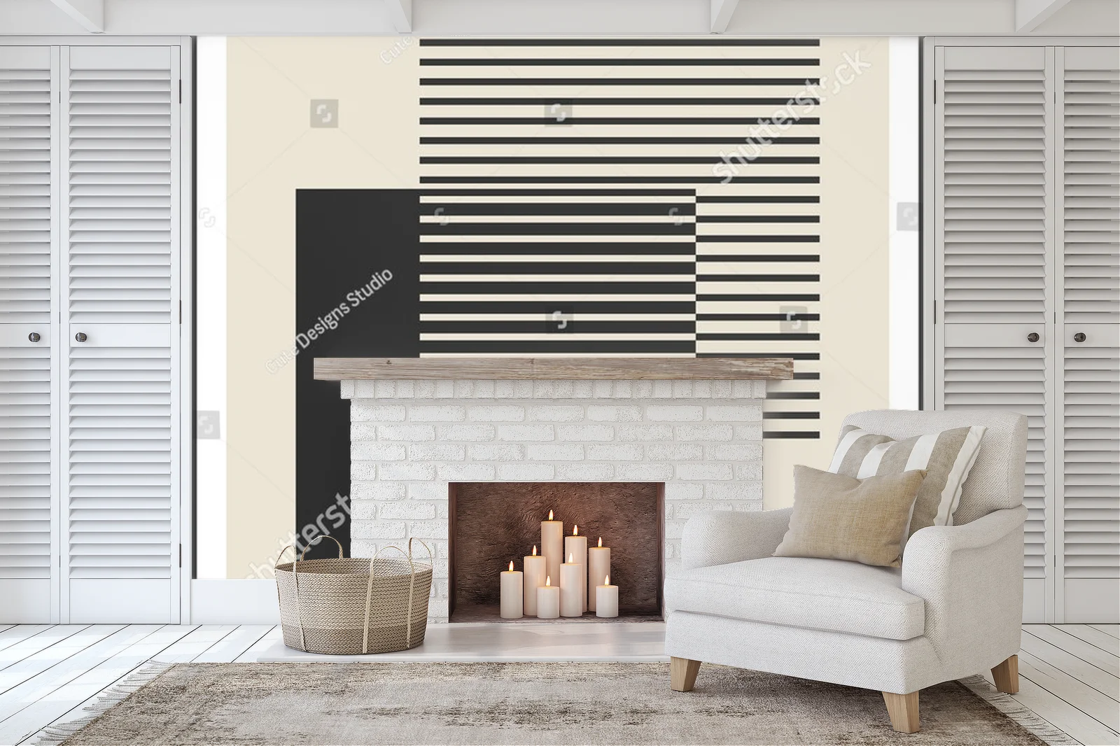 Geometryczne harmonie w minimalistycznym stylu