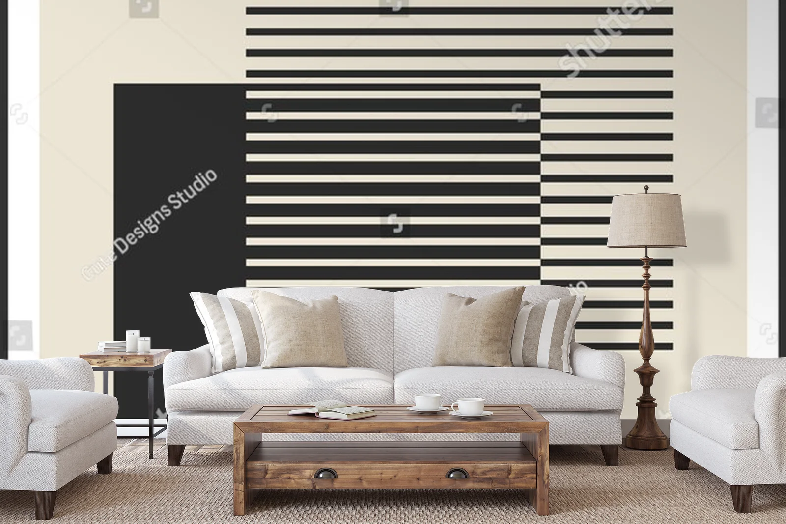 Geometryczne harmonie w minimalistycznym stylu