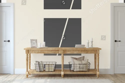 Geometryczne inspiracje w neutralnych odcieniach