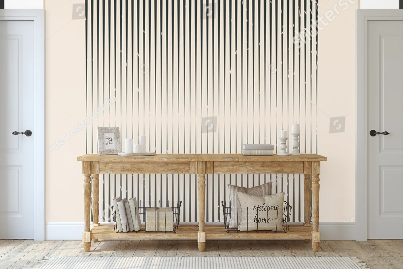 Klasyczne geometryczne kształty w minimalistycznym stylu