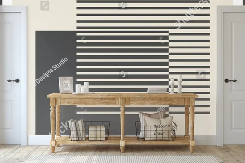 Geometryczne harmonie w minimalistycznym stylu