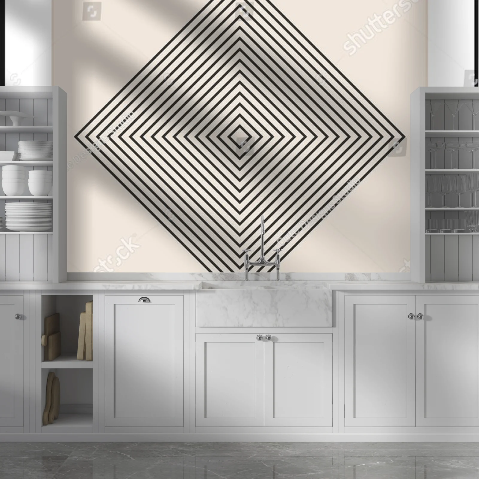 Geometryczne inspiracje w minimalistycznym stylu