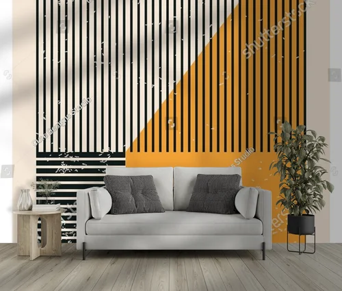 Geometryczne kompozycje w subtelnych odcieniach