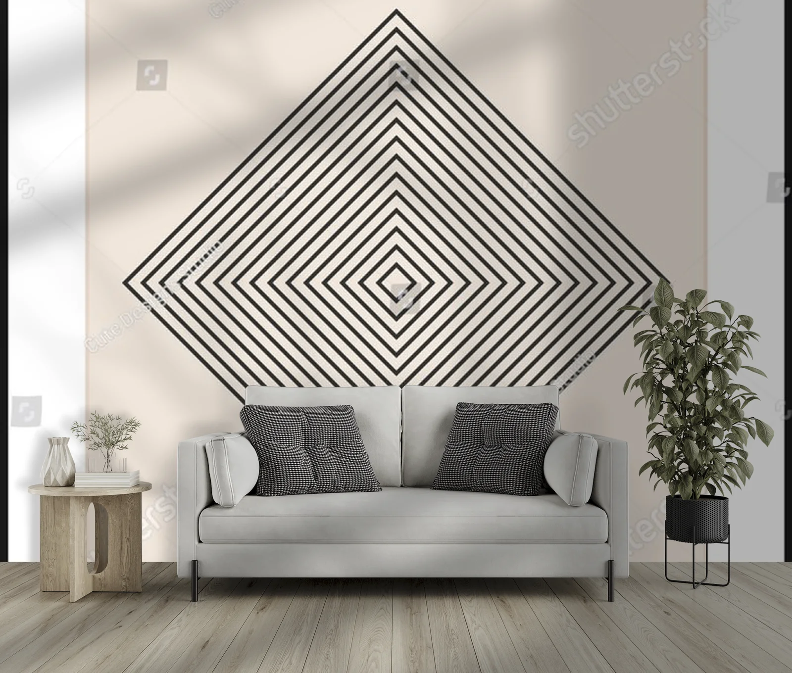 Geometryczne inspiracje w minimalistycznym stylu