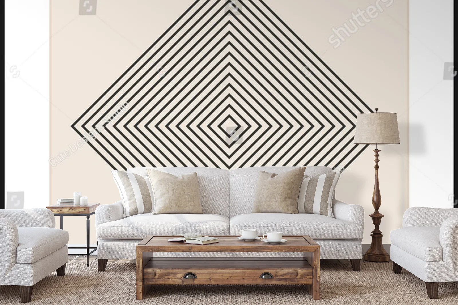 Geometryczne inspiracje w minimalistycznym stylu