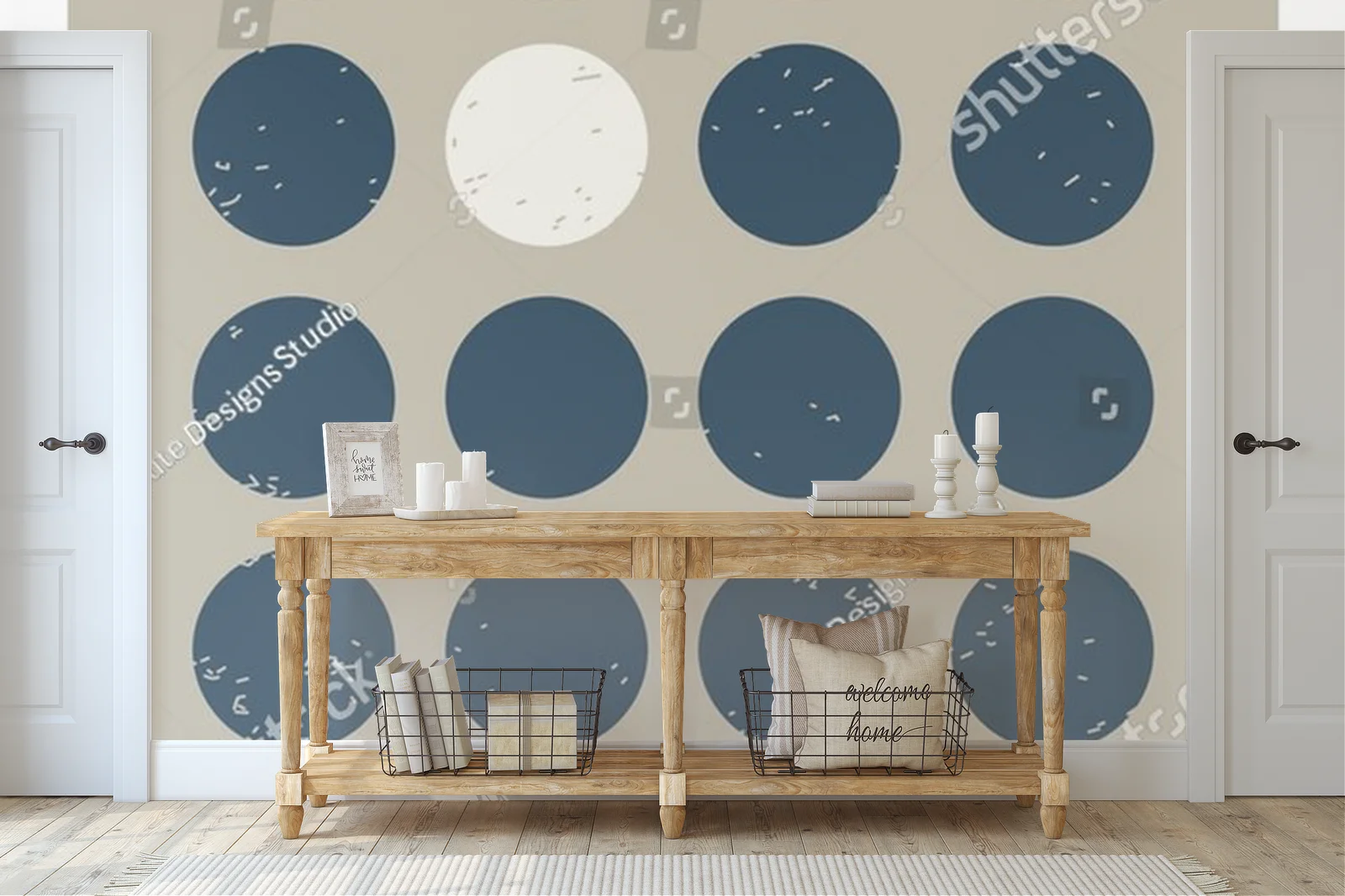 Geometryczne inspiracje w stonowanych barwach