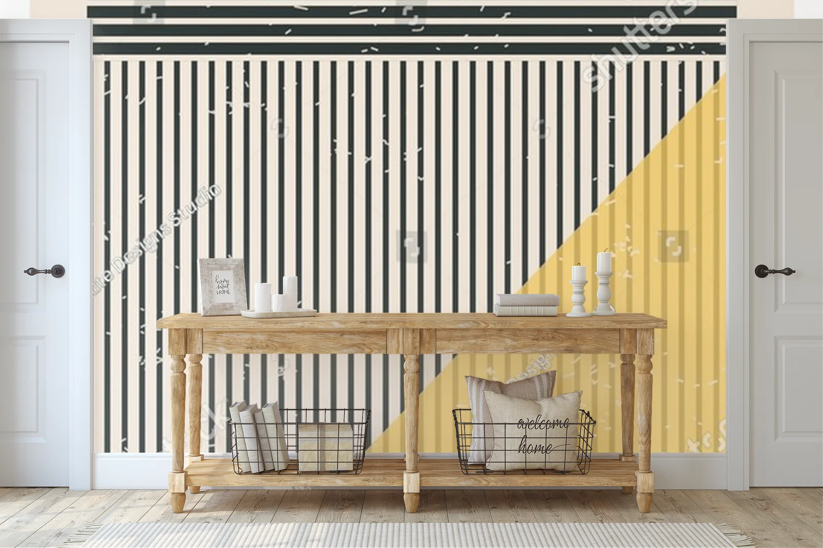Nowoczesne geometrie w eleganckiej pastelowej tonacji