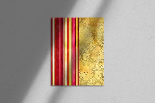 Elegancka vintage w dekoracyjnych pasach