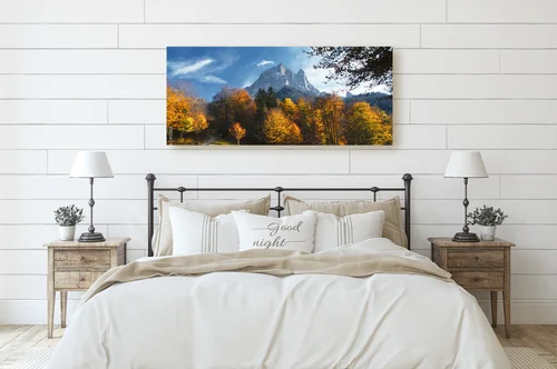 Autumnal pejzaż z leśnymi inspiracjami