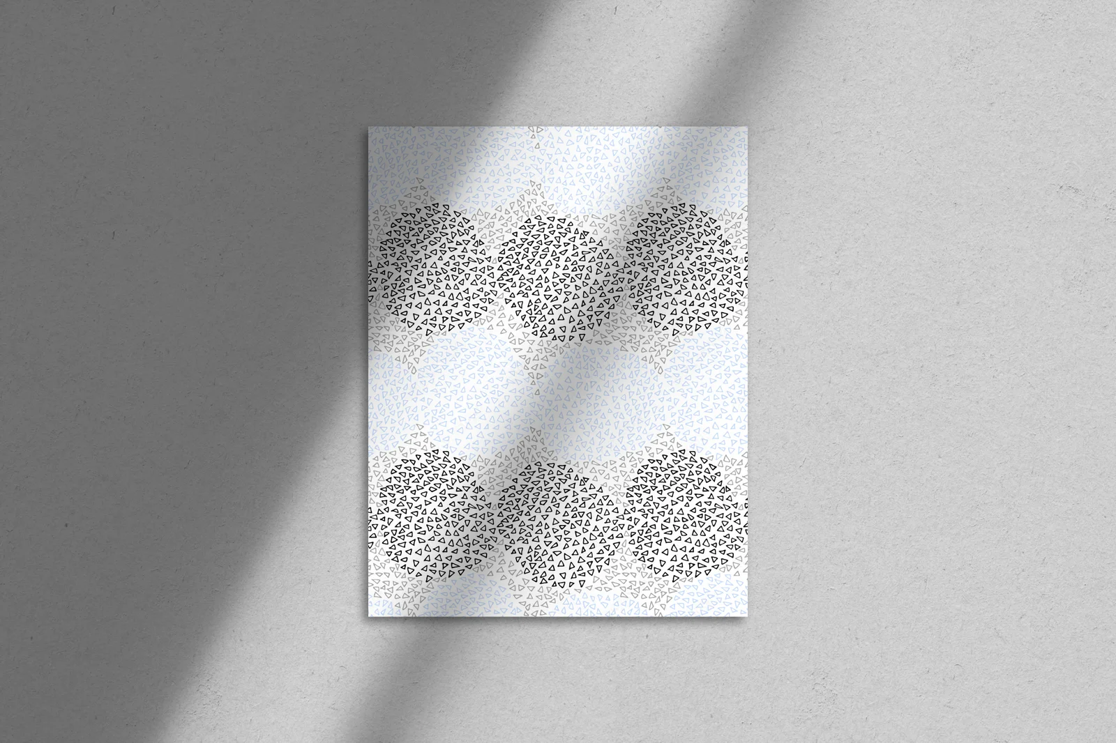 Elegancki i minimalistyczny wzór w odcieniach bieli