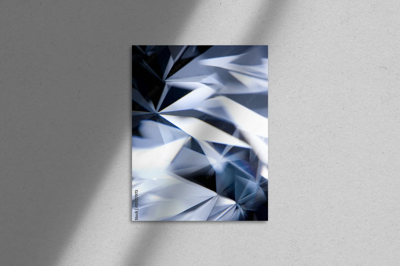 Lśniące diamentowe refleksy w eleganckiej czerni