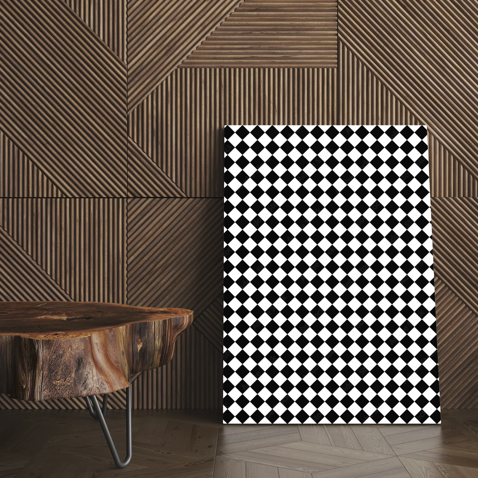 Elegancka harmonia kontrastów w monochromatycznej stylistyce