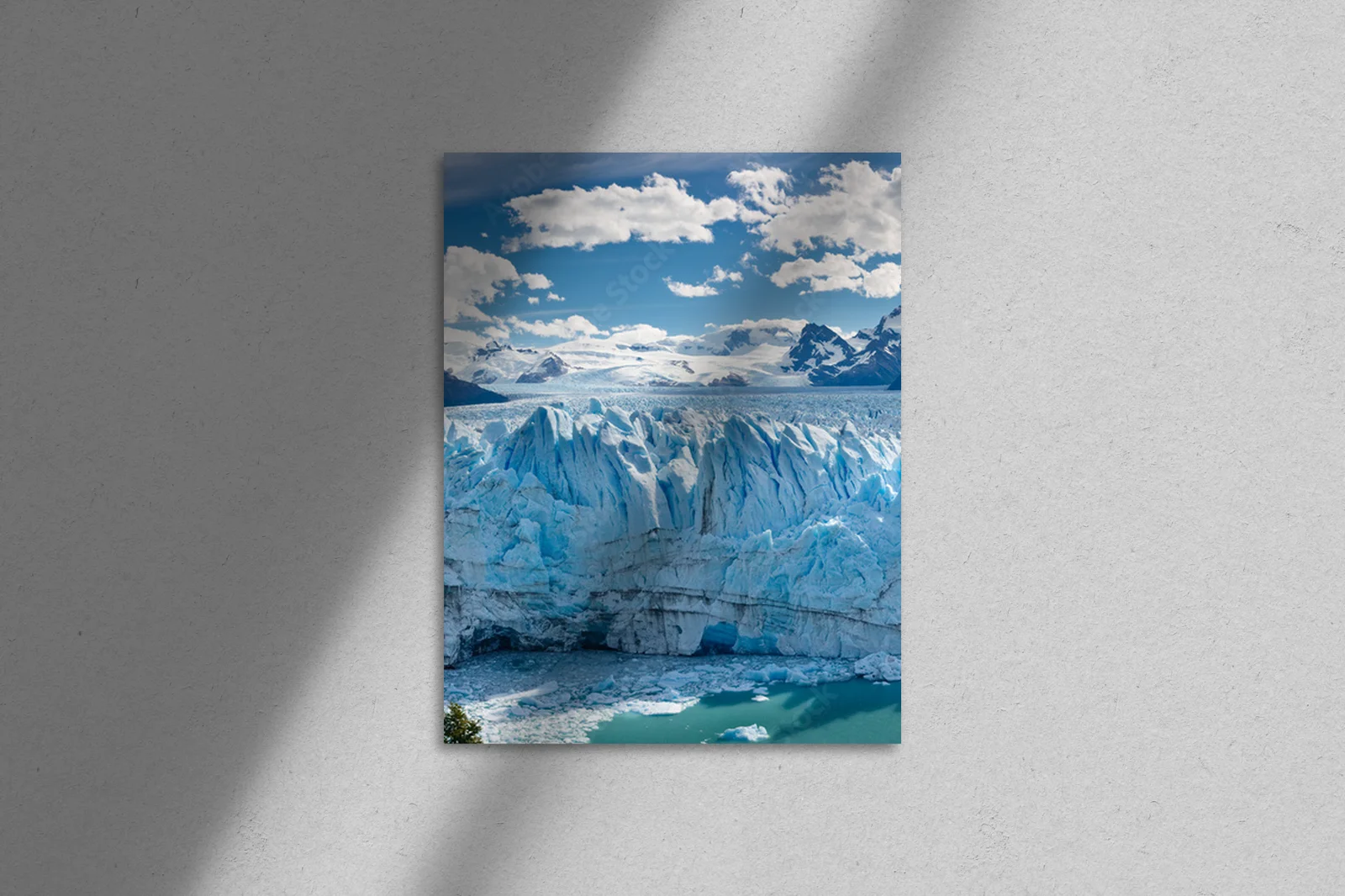 Panoramiczne ujęcie lodowca Perito Moreno
