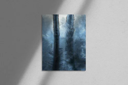 Misty las inspirowany tajemniczą naturą
