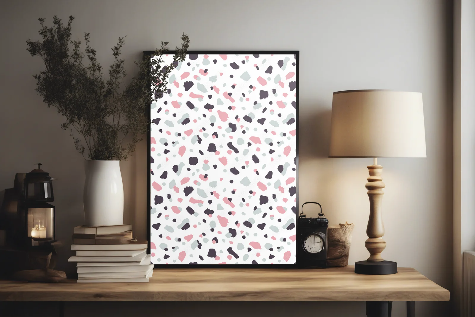 Nowoczesny styl terrazzo w eleganckich odcieniach