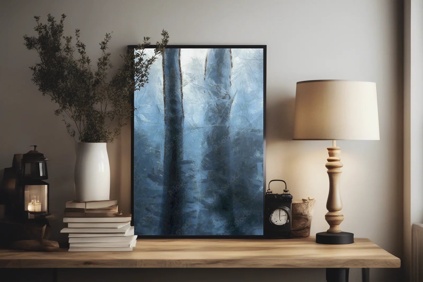 Misty las inspirowany tajemniczą naturą
