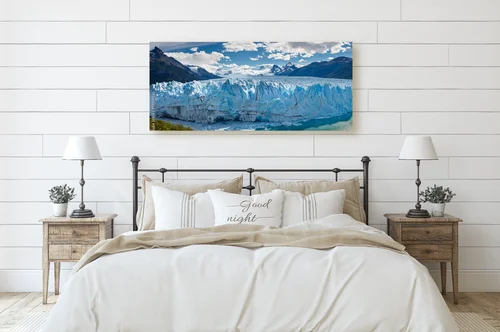 Panoramiczne ujęcie lodowca Perito Moreno