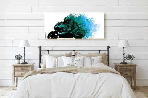 Motocyklowy zew wolności w białych barwach