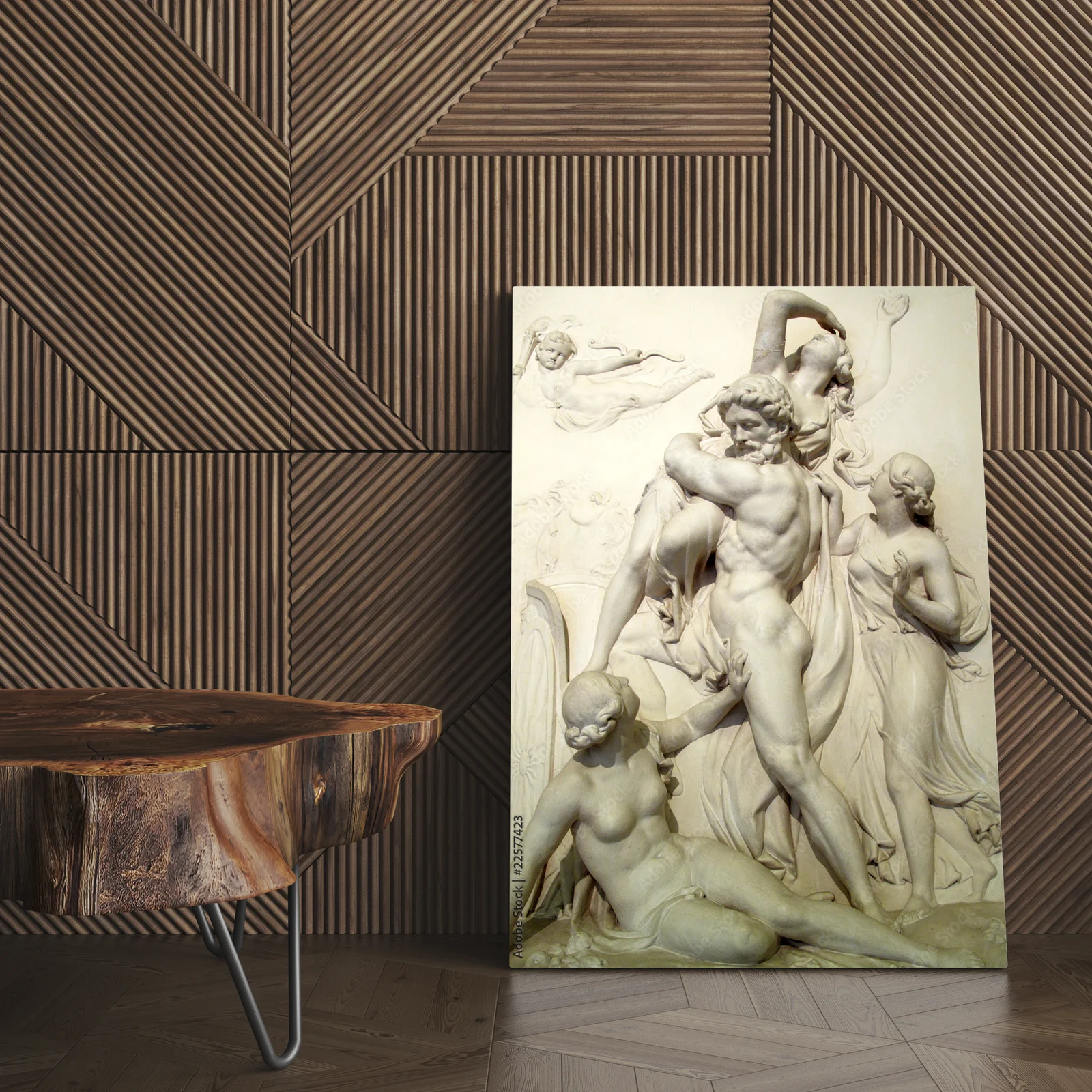 Zjawiskowy relief Plutona i Prozerpiny
