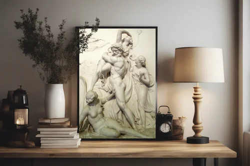 Zjawiskowy relief Plutona i Prozerpiny