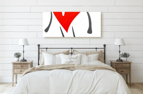 Symbol zdrowia serca w klasycznej bieli
